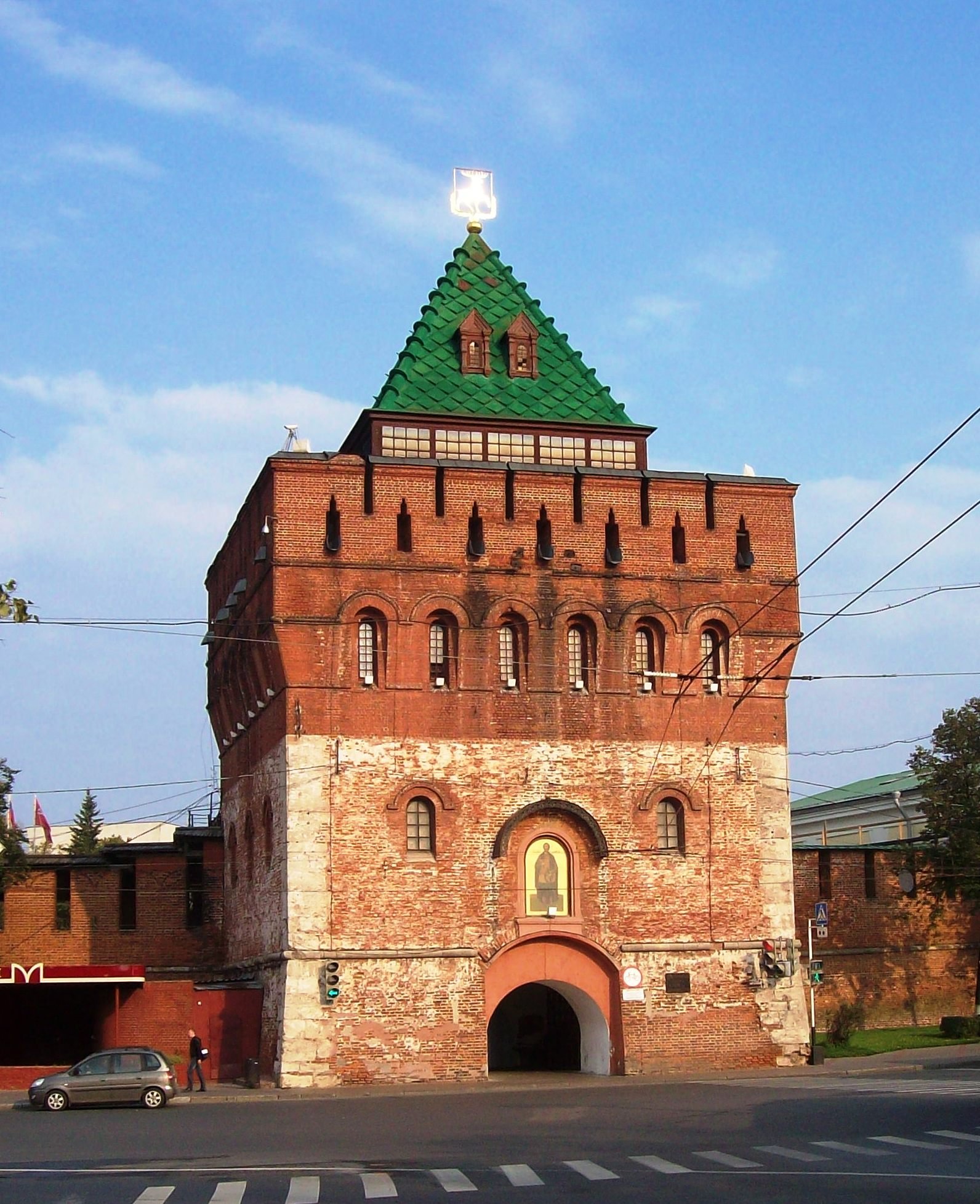 дмитриевская башня в нижнем новгороде
