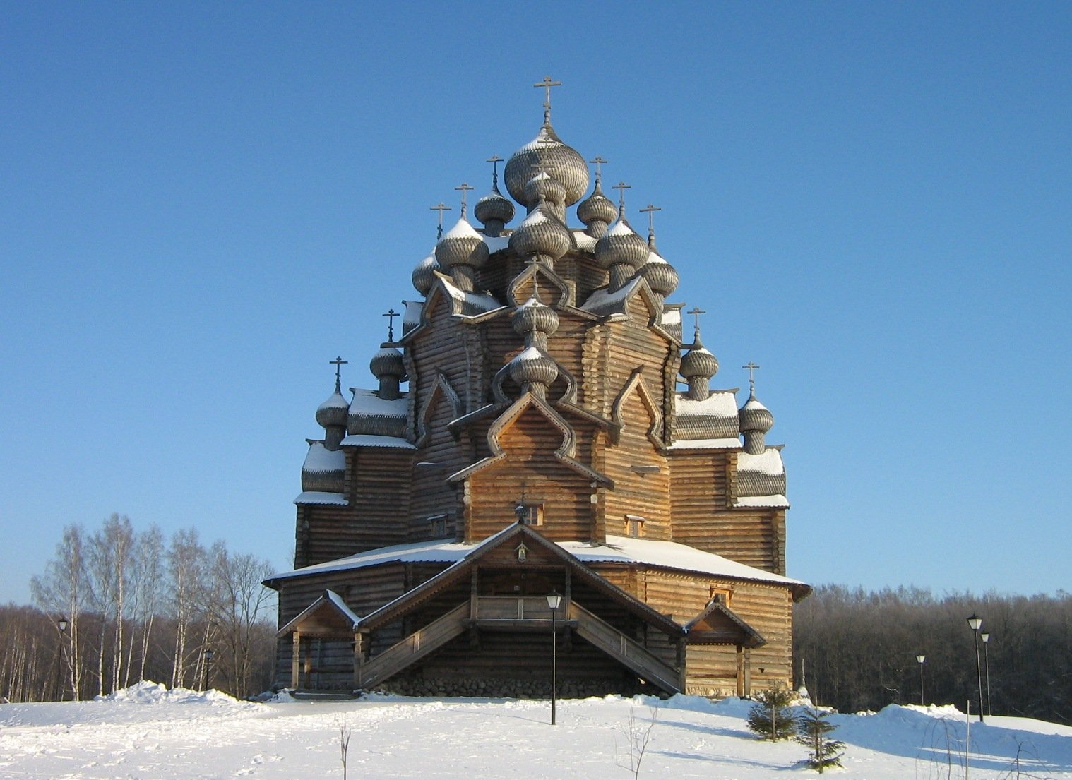 Церковь Покрова Богородицы чижи