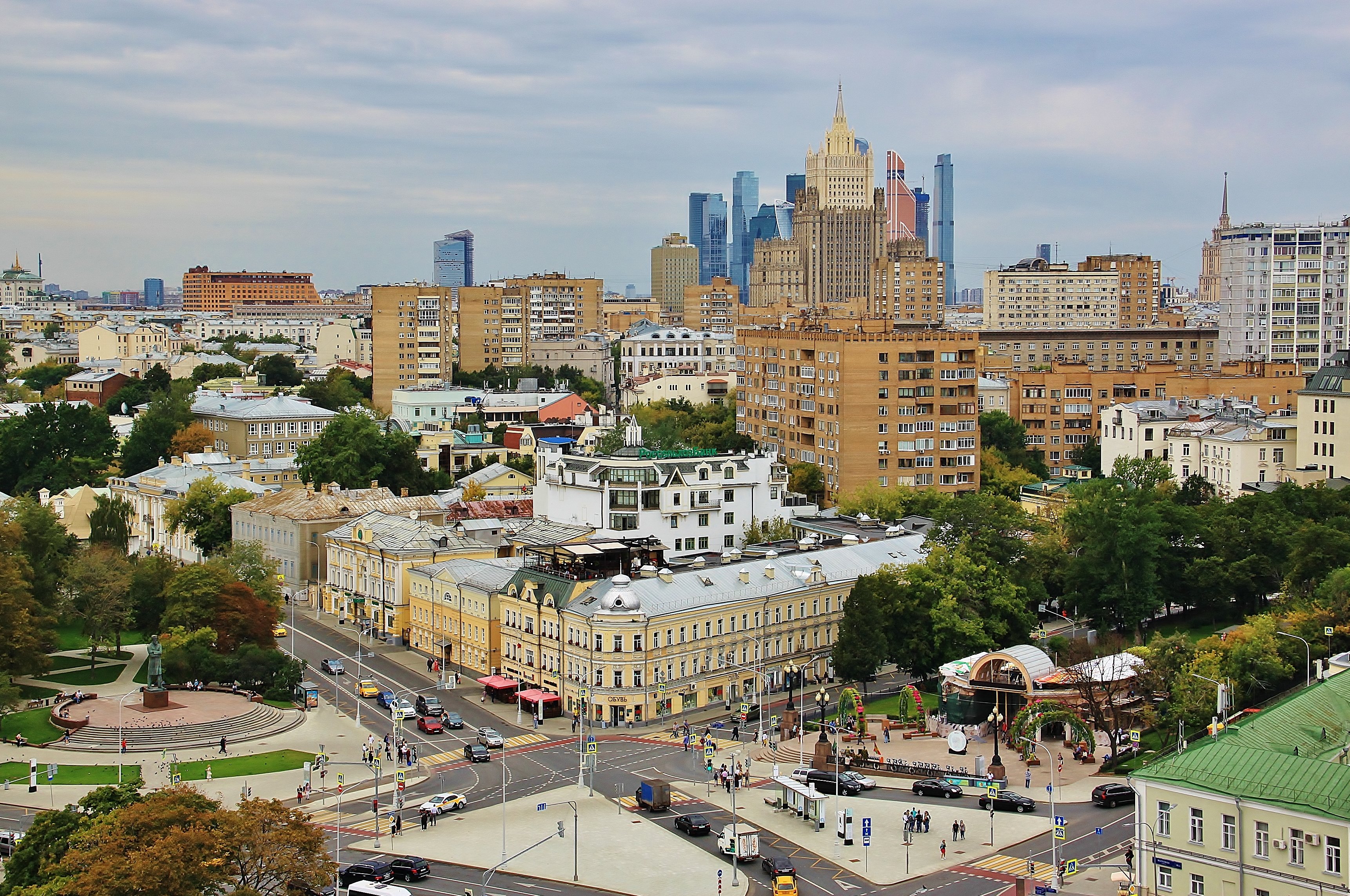 пречистенские ворота москва