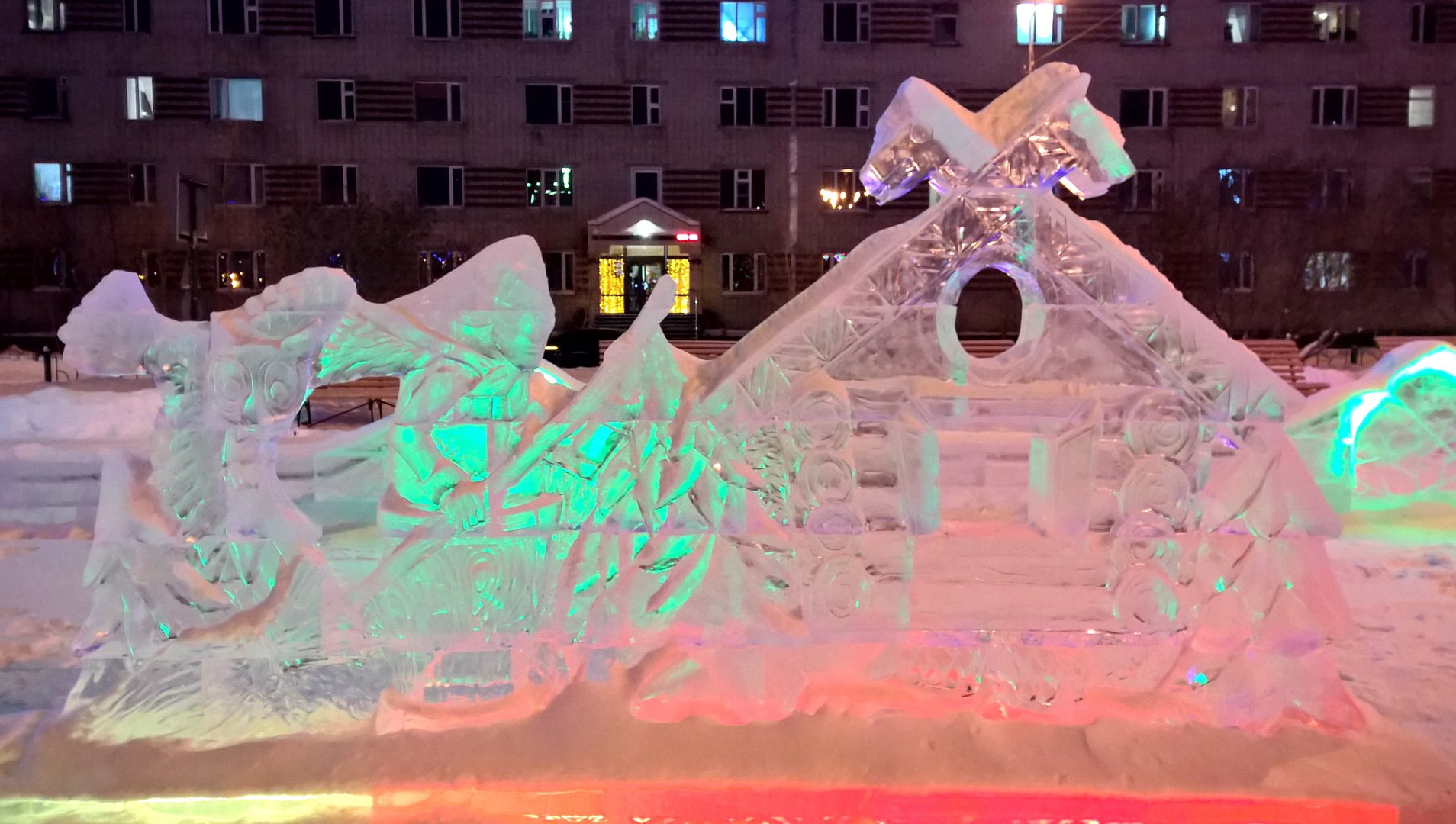 Павлодар ледяной городок