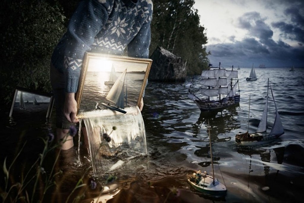 Фотоиллюзии для мечтателей от  Эрика Юханссона  ... 041
