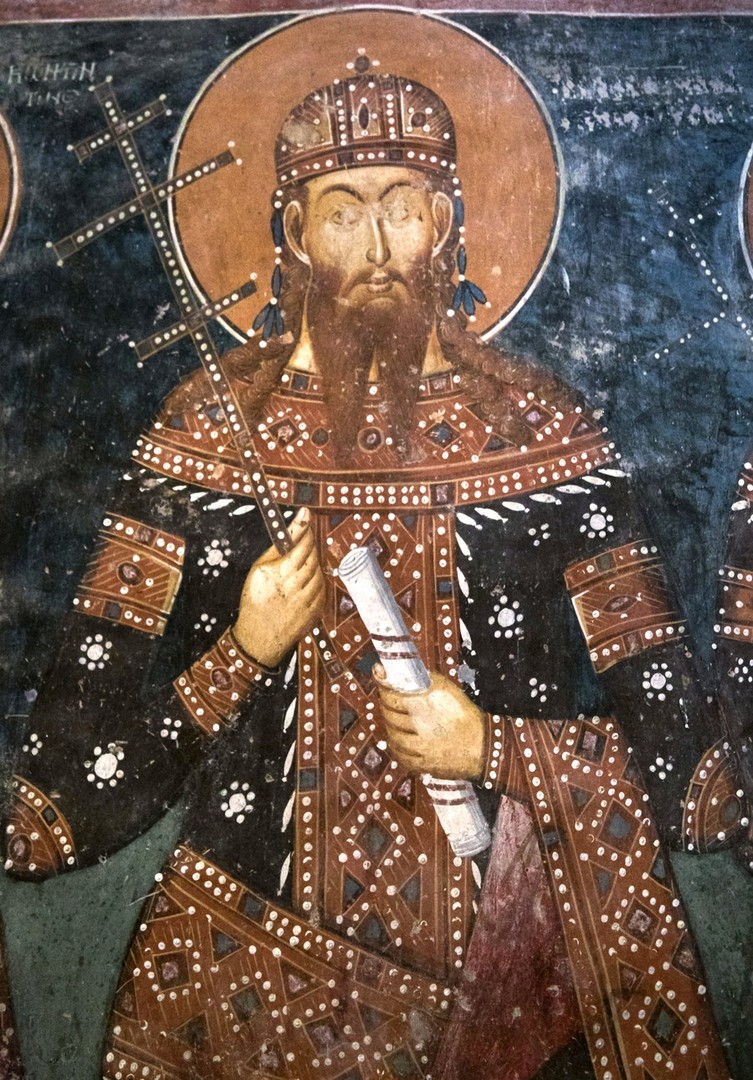 Святой Стефан Урош царь Сербии
