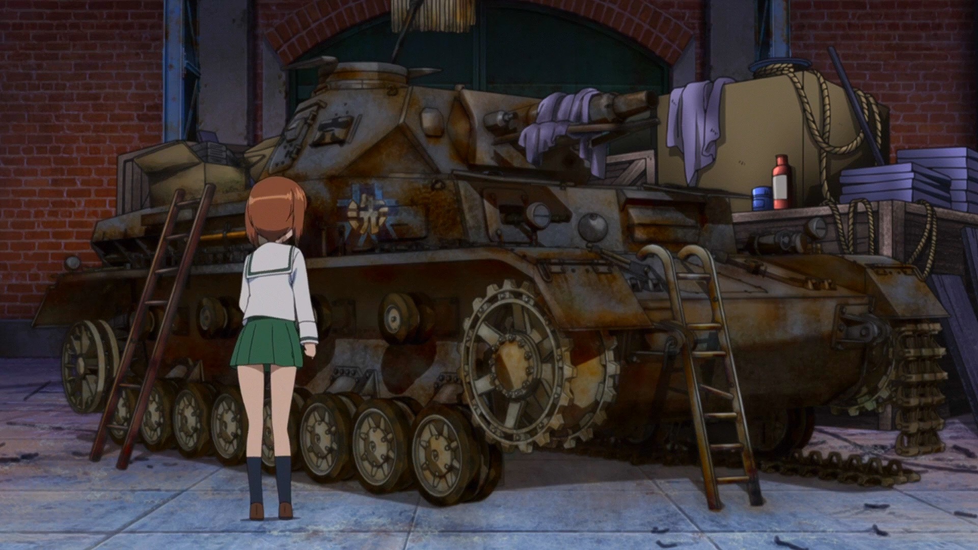 Panzer на русском. Шерман 76 girls und Panzer. Type 10 из girls und Panzer.