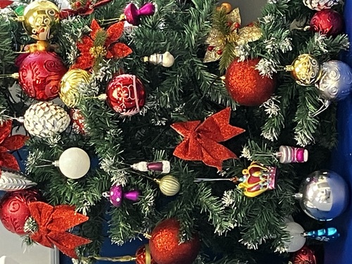 Украшения на елке