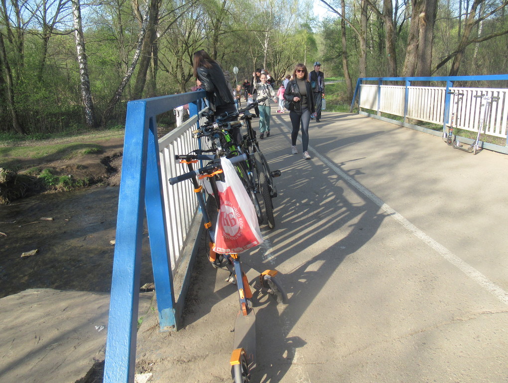 мостик на Серебрянке