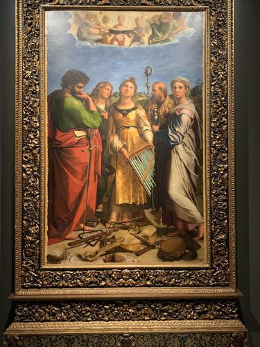 Картина Рафаэля "Экстаз святой Цецилии"