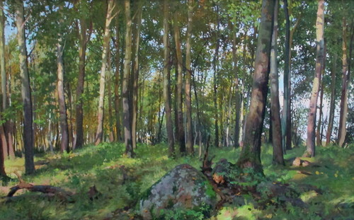 Сергей Мацкиев. Осиновый лес.