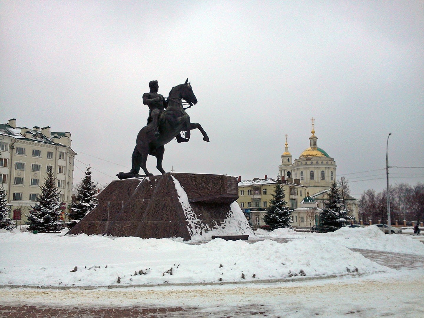 Памятник ермолову в орле фото