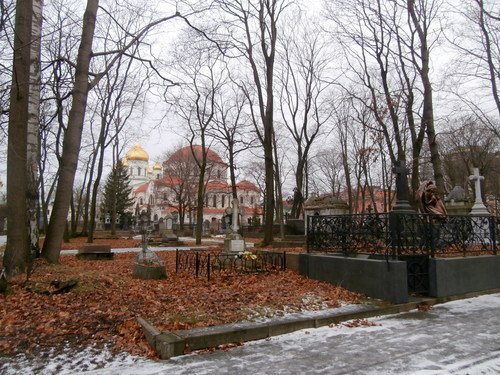 Вид на Казанскую церковь