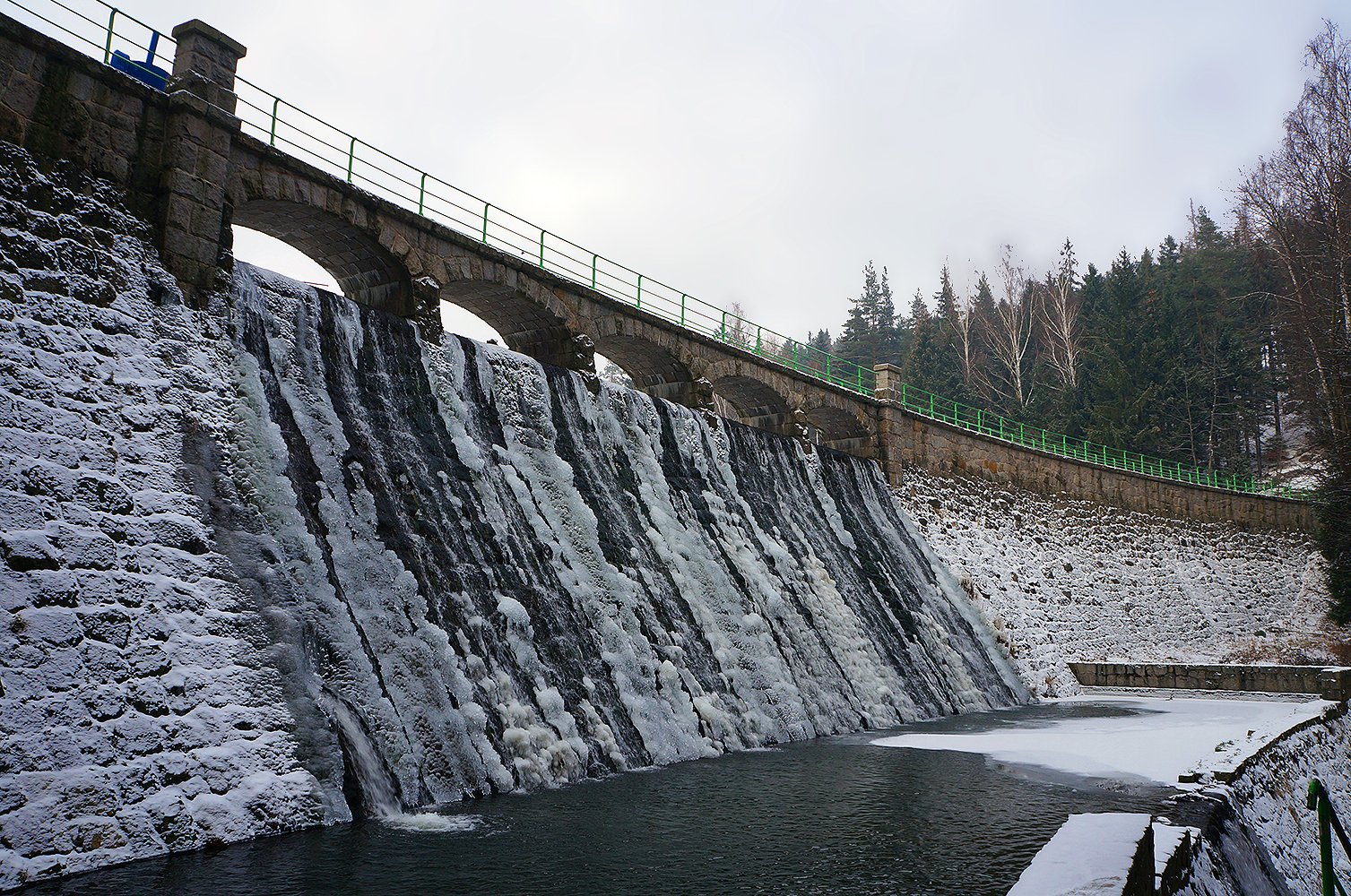 Плотина на реке