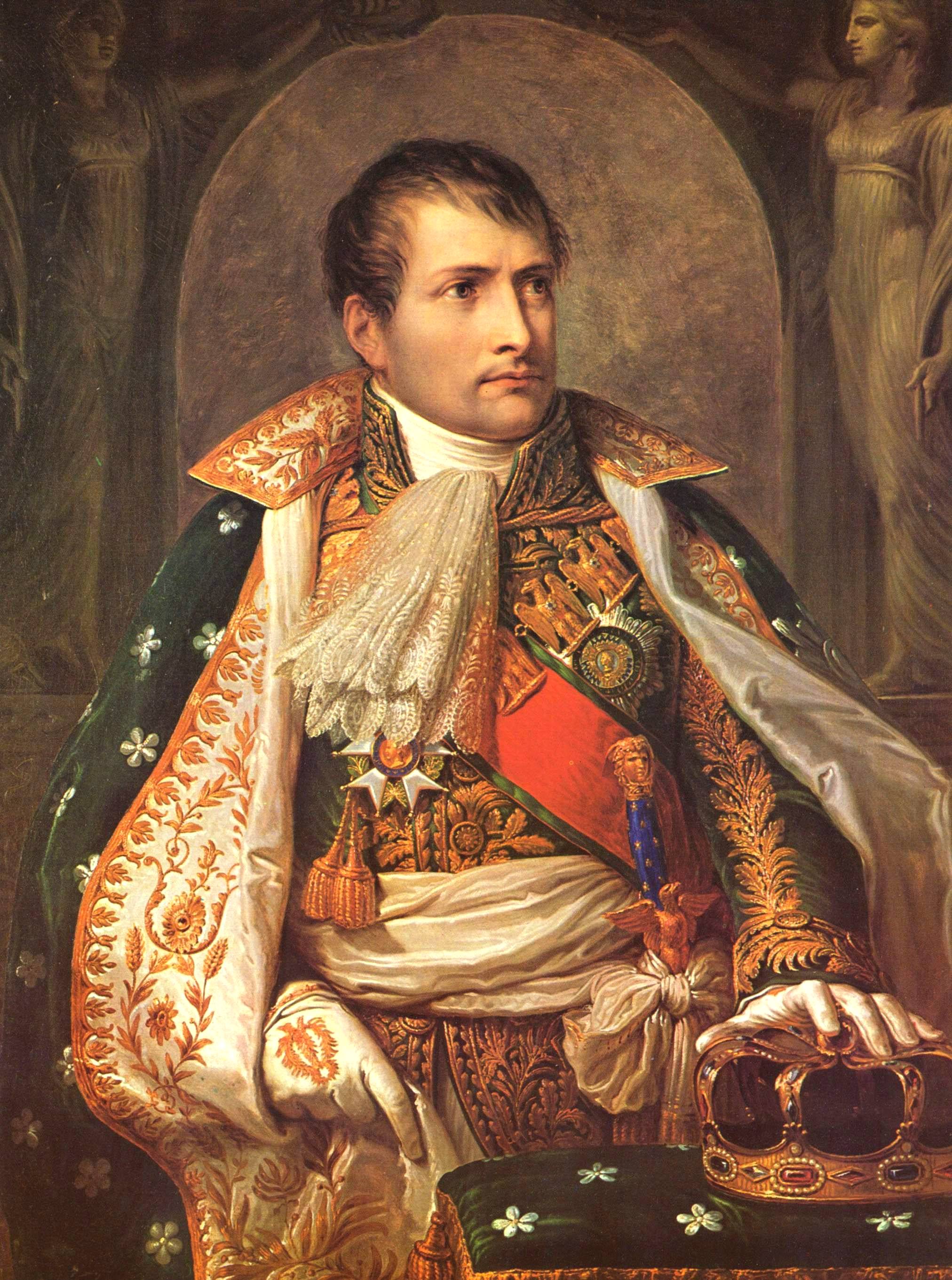 Андреа Аппиани. Наполеон коронован королём Италии. 1805