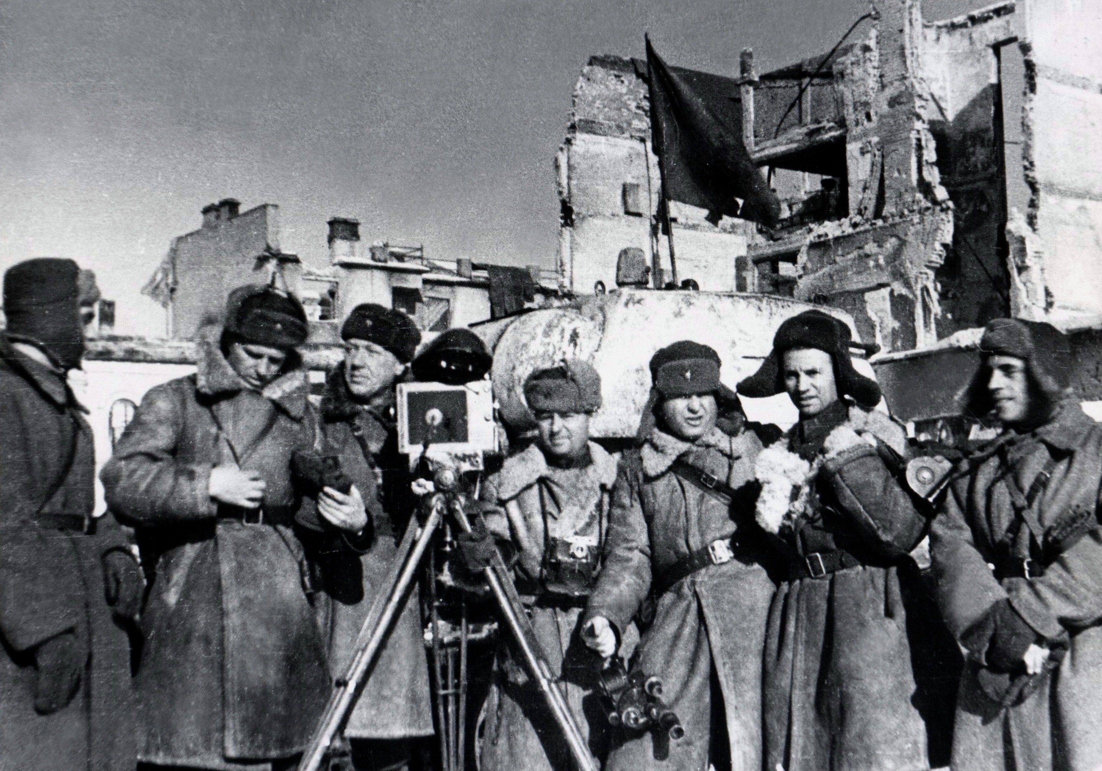 Военные кинооператоры Великой Отечественной войны