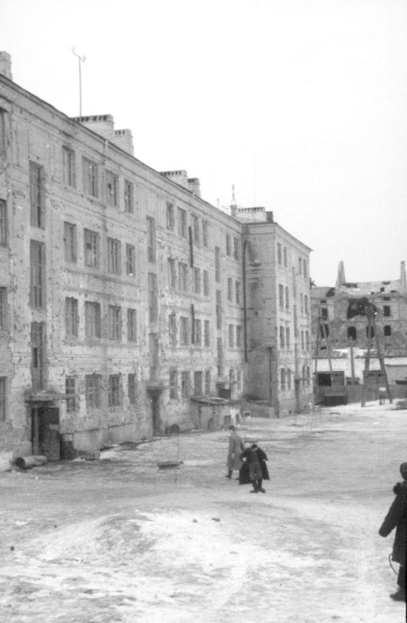 Дом Павлова в Сталинграде 1942