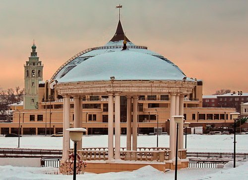 набережная реки Упы в Туле