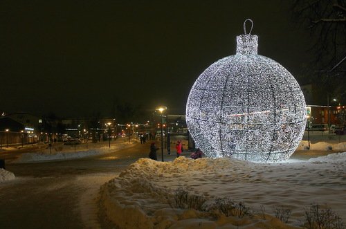 новогодний шар