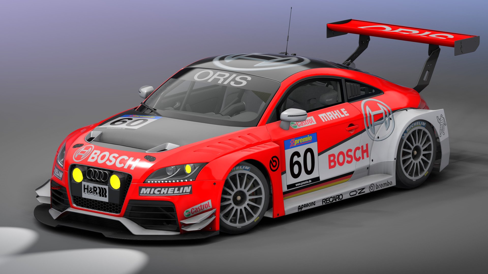 Audi TT VLN rs3 LMS