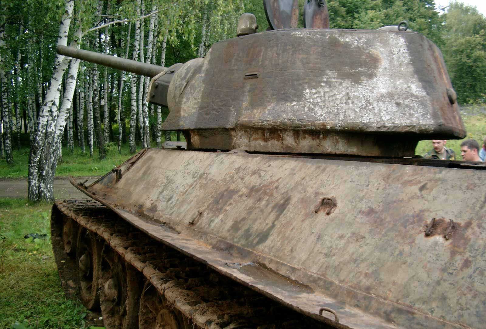 Т-34 76 снайпер