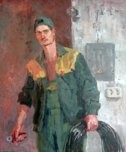Ирина Минкина. Портрет молодого человека. 2006 год.