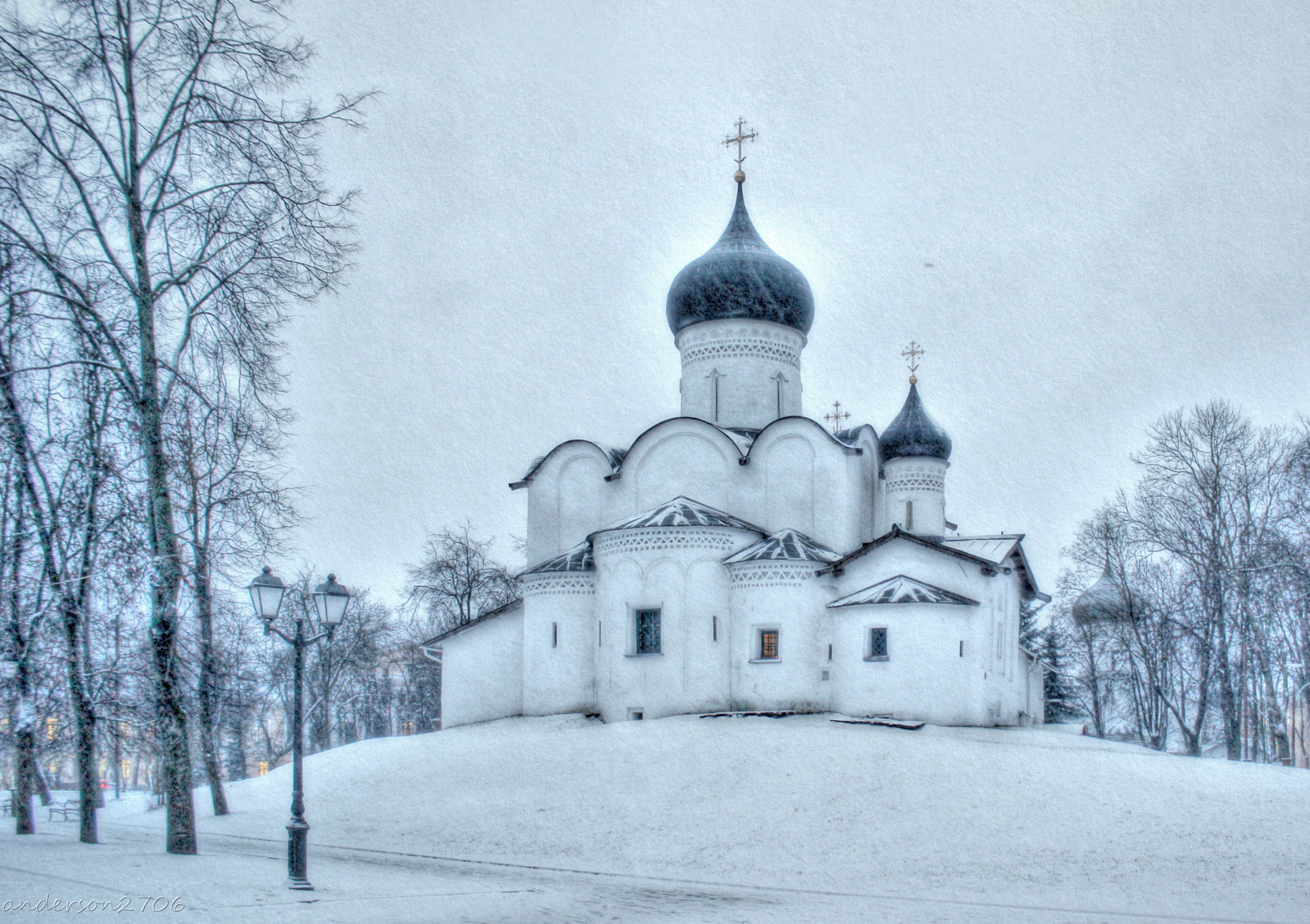 храм на горке