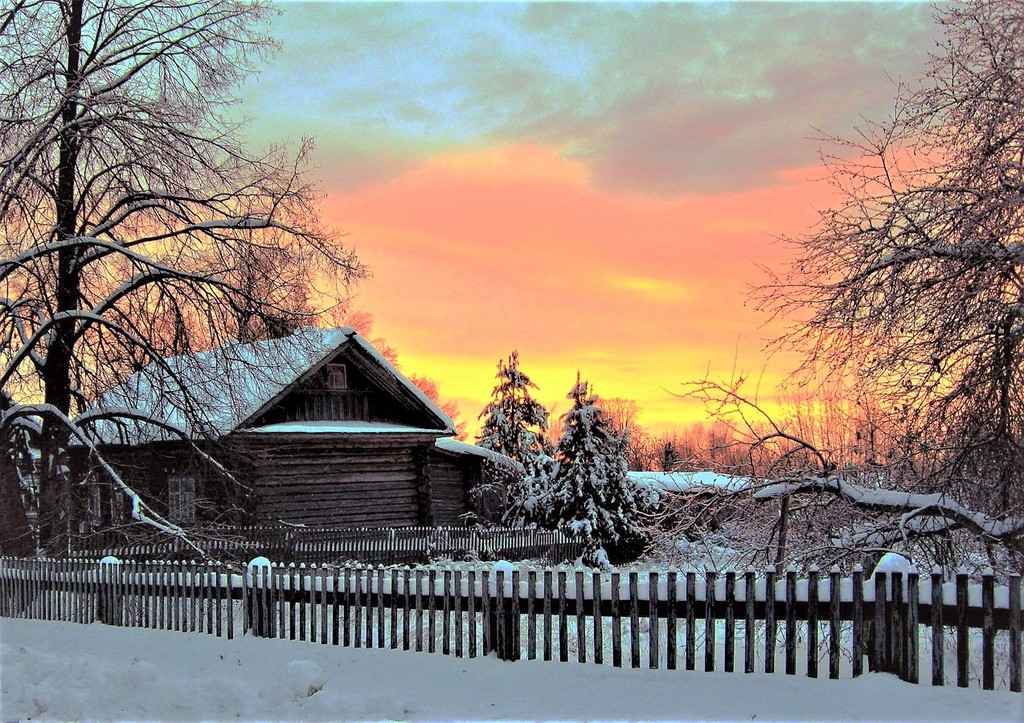 Деревенские мотивы фото