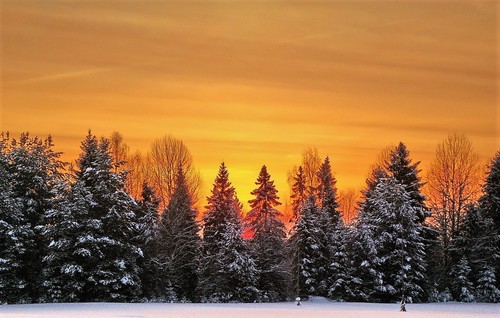Зимний восход