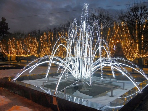 Зимний фонтан