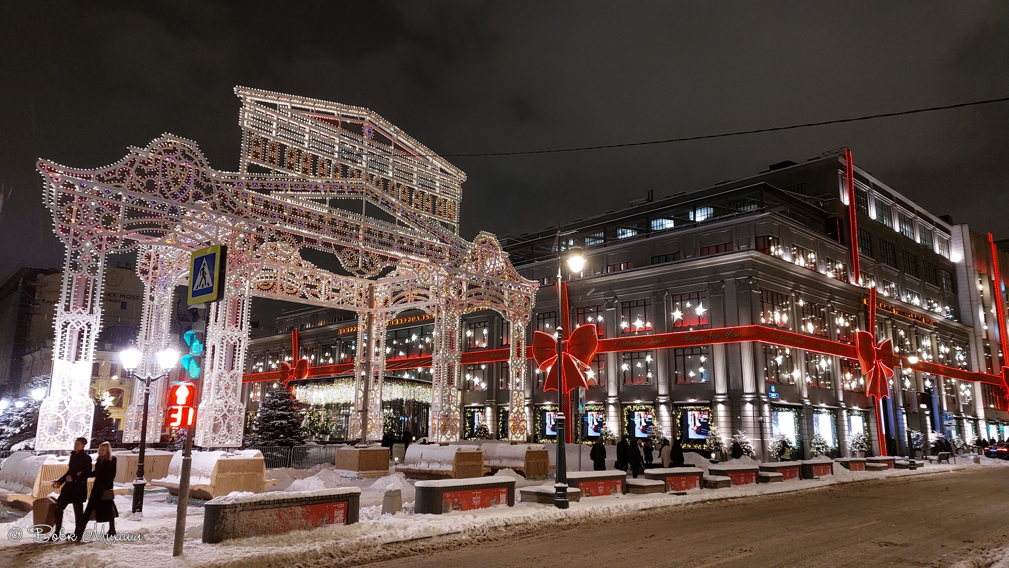 новогодняя москва профессиональные