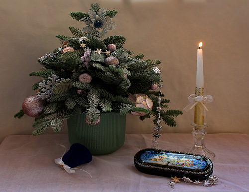 праздничная новогодняя композиция