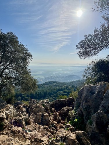 Панорамный вид на Изреельскую долину и Голанские высоты
